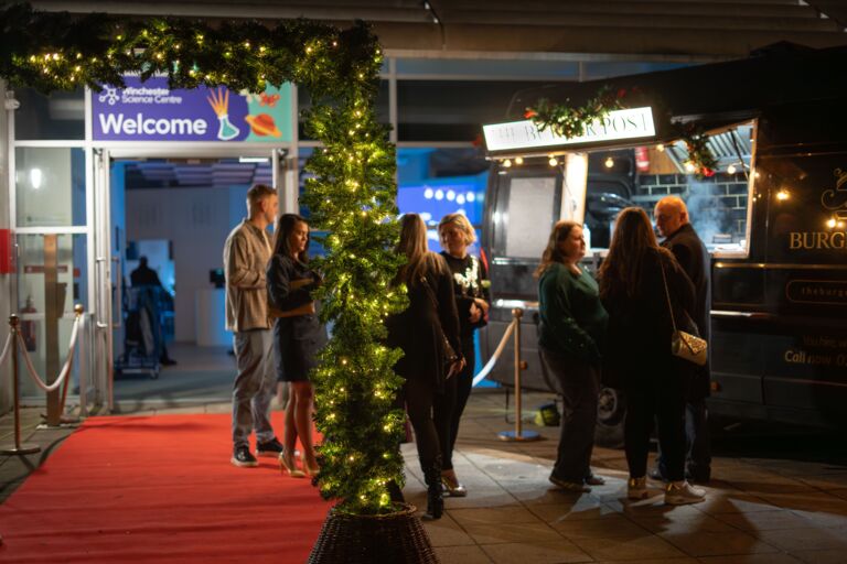 Christmas parties at Winchester Science Centre